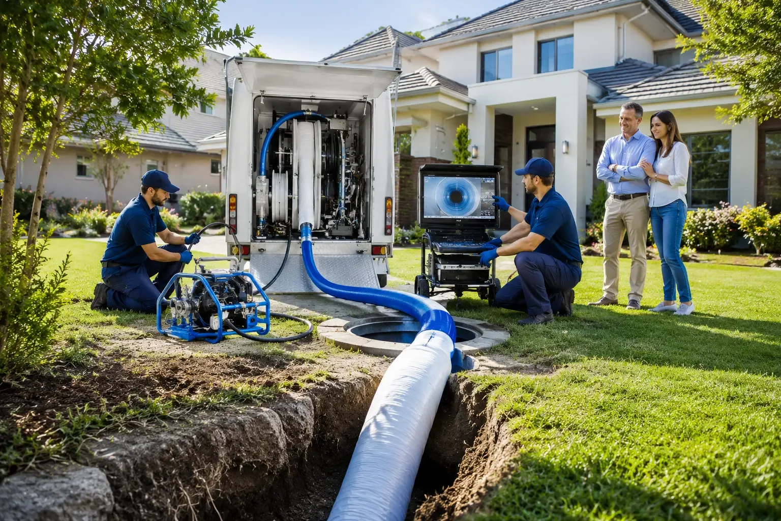 Local Pipe Relining services in New England, ND